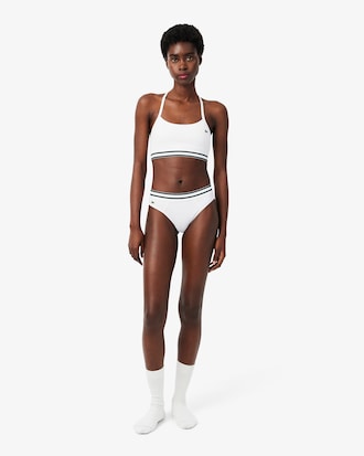 Ribbed Cotton Bralette