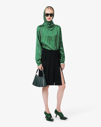 Small Lenglen Leather Bag