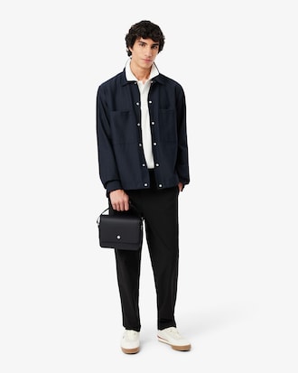 Bolso Langon Petit Piqu&eacute; Tipo Reporte Bag Peque&ntilde;o 