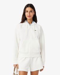 Women's Zip-Up Piqu&eacute; Hoodie
