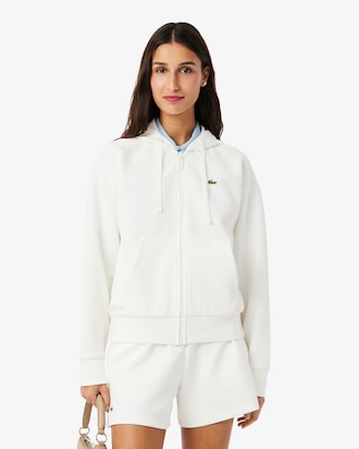Women's Zip-Up Piqu&eacute; Hoodie