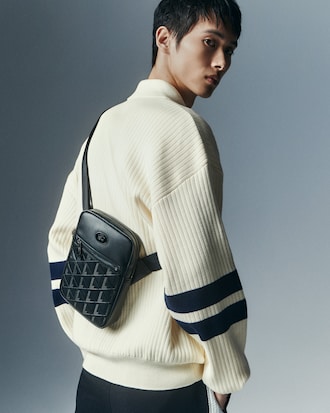 Men's Monogram Satchel