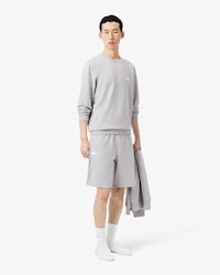 Men's Straight Fit Fleece Pajama Shorts