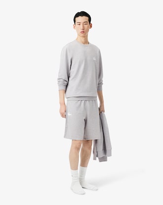 Shorts De Pijama De Forro Polar De Corte Recto Para Hombre
