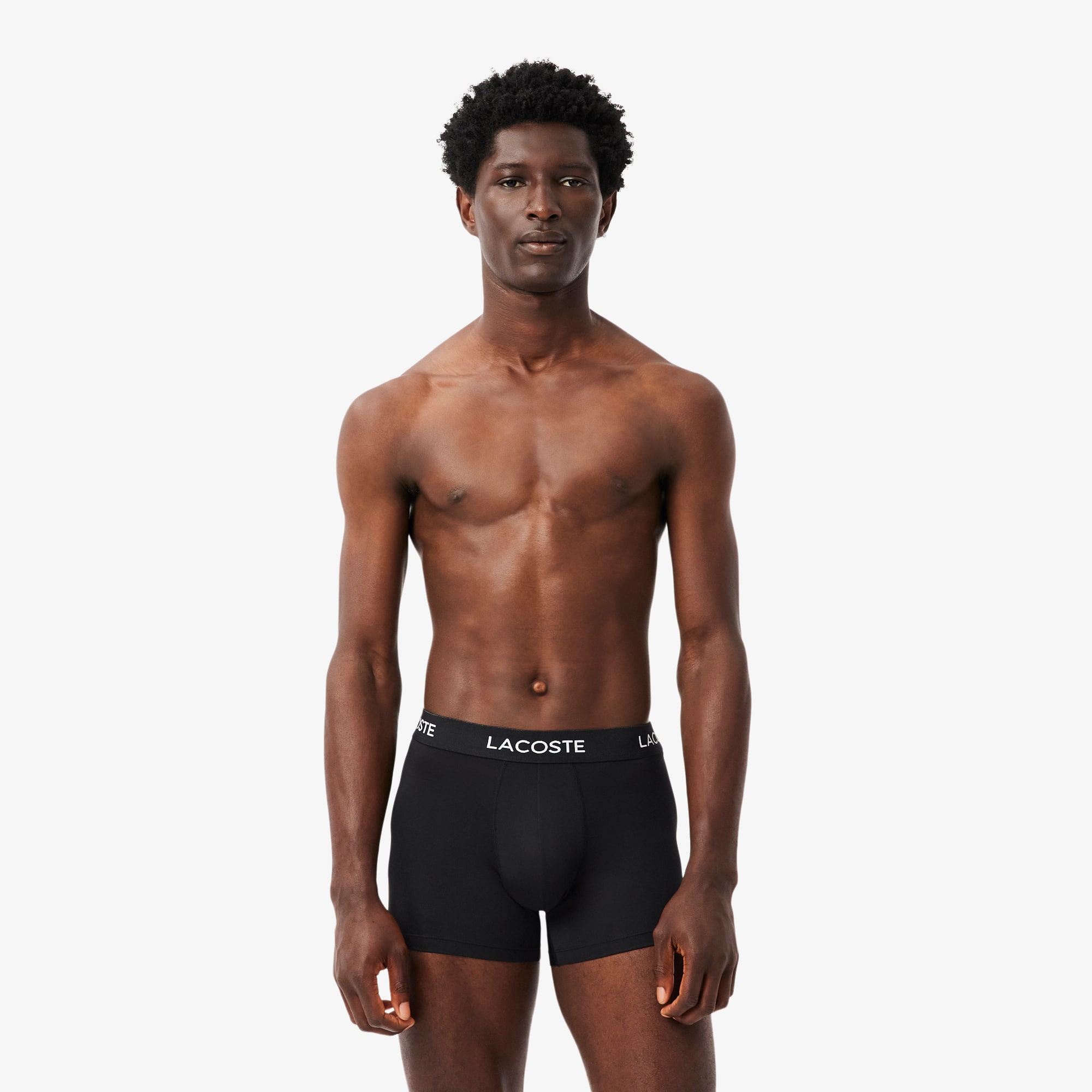 Lacoste Men's 3-Pack Microfiber Trunks
