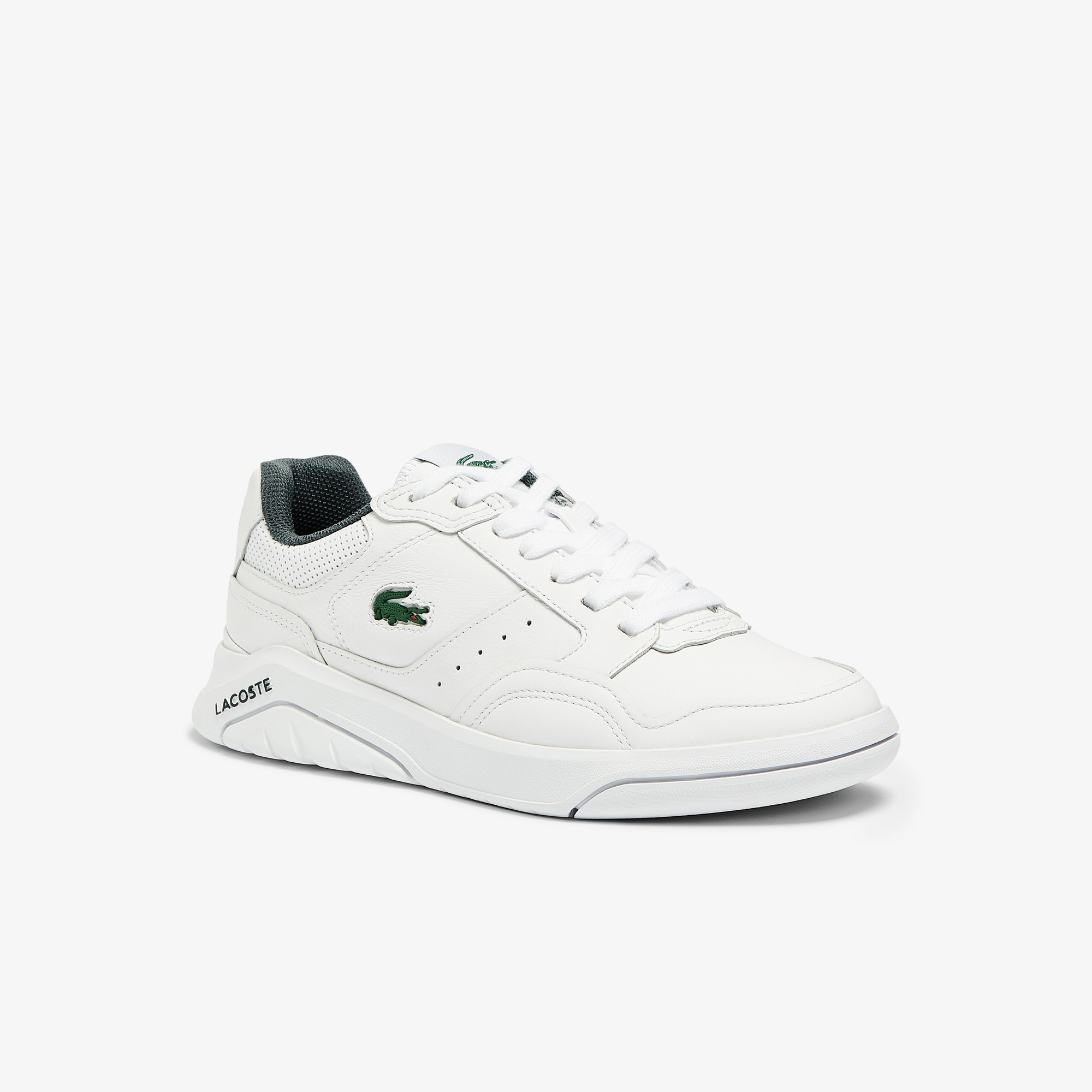 women's game advance luxe leather perforated sneakers