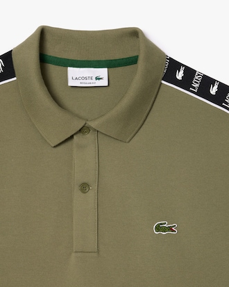 Men's Regular Fit Stretch Mini Piqué Polo