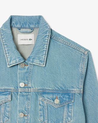 Men's Crocodile Denim Jacket