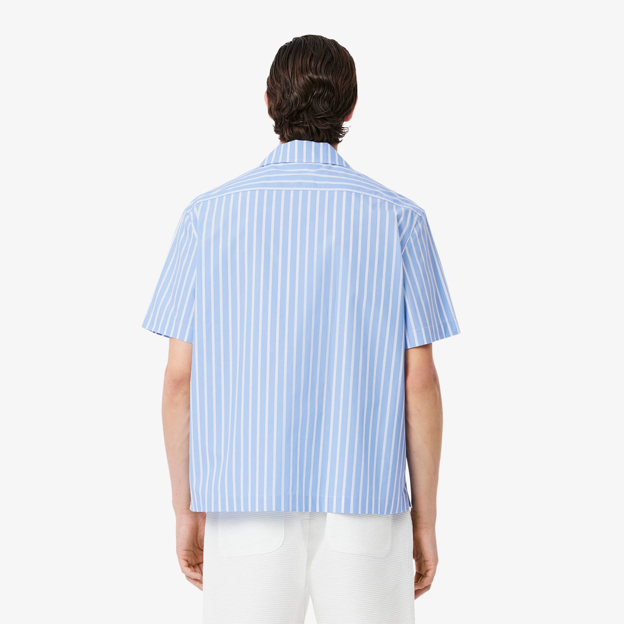 Men's Relaxed Fit Striped Short Sleeve Shirt