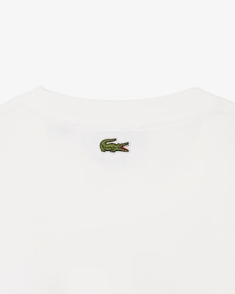 Playera de Tejido Jersey de Algod&oacute;n con Bordado y Estampado