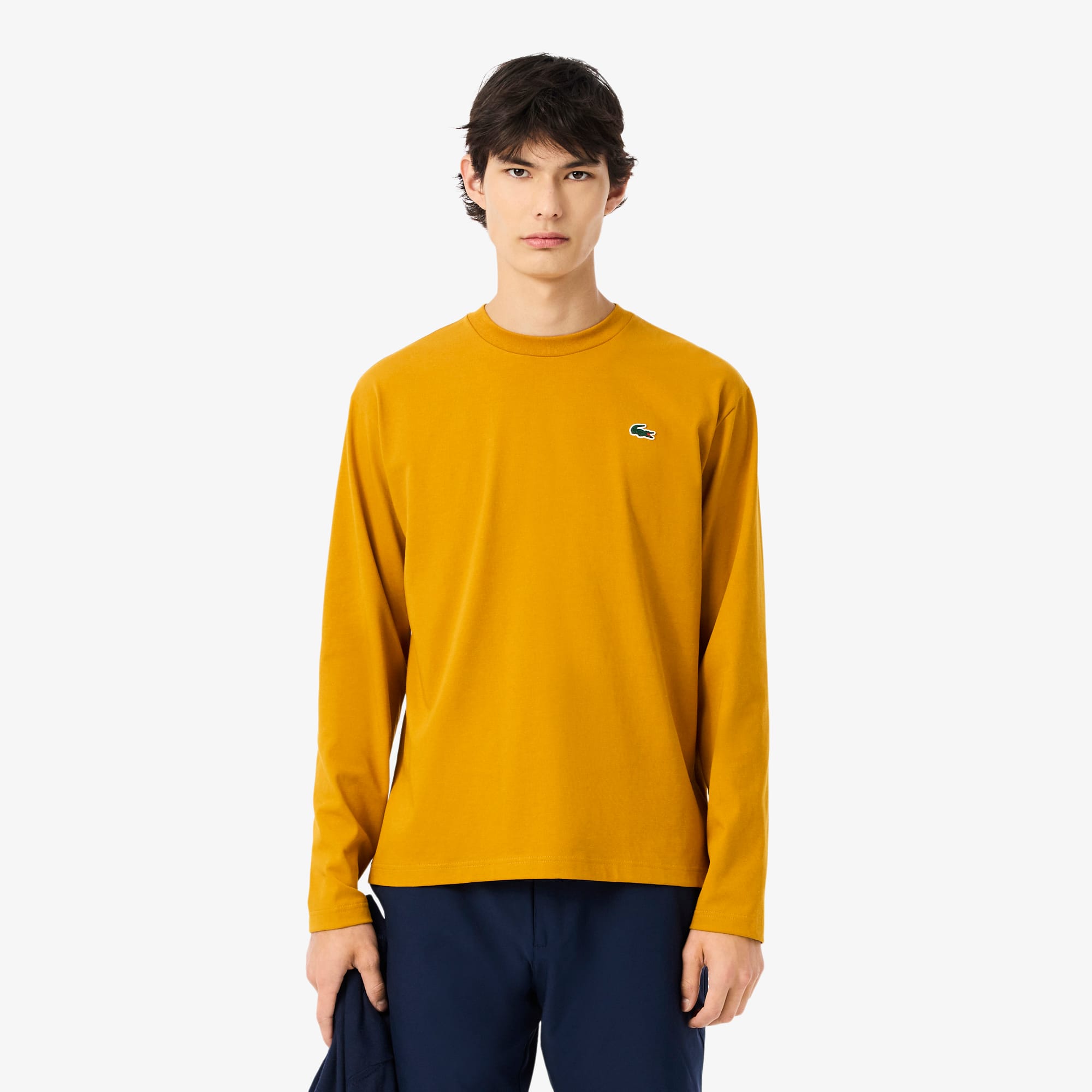 Lacoste Men's Ultra Dry Long Sleeve Golf T-Shirt