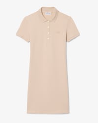 Women's Slim Fit Stretch Mini Piqu&eacute; Polo Dress
