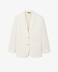 Blazer De Sarga De Lana