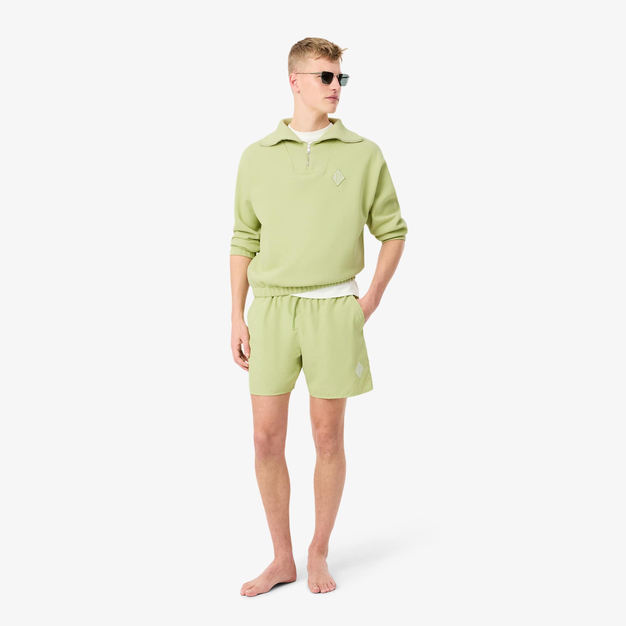 Diamond Logo Swim Trunks - Shorts & Swim - New In 2026 | Lacoste