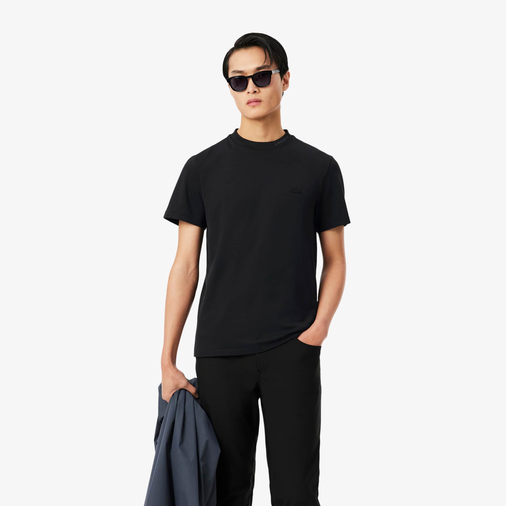 Branded Piqué T-Shirt - Organic Cotton - New In 2026 | Lacoste