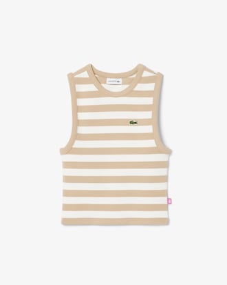 Kids' Striped Rib Tank Top