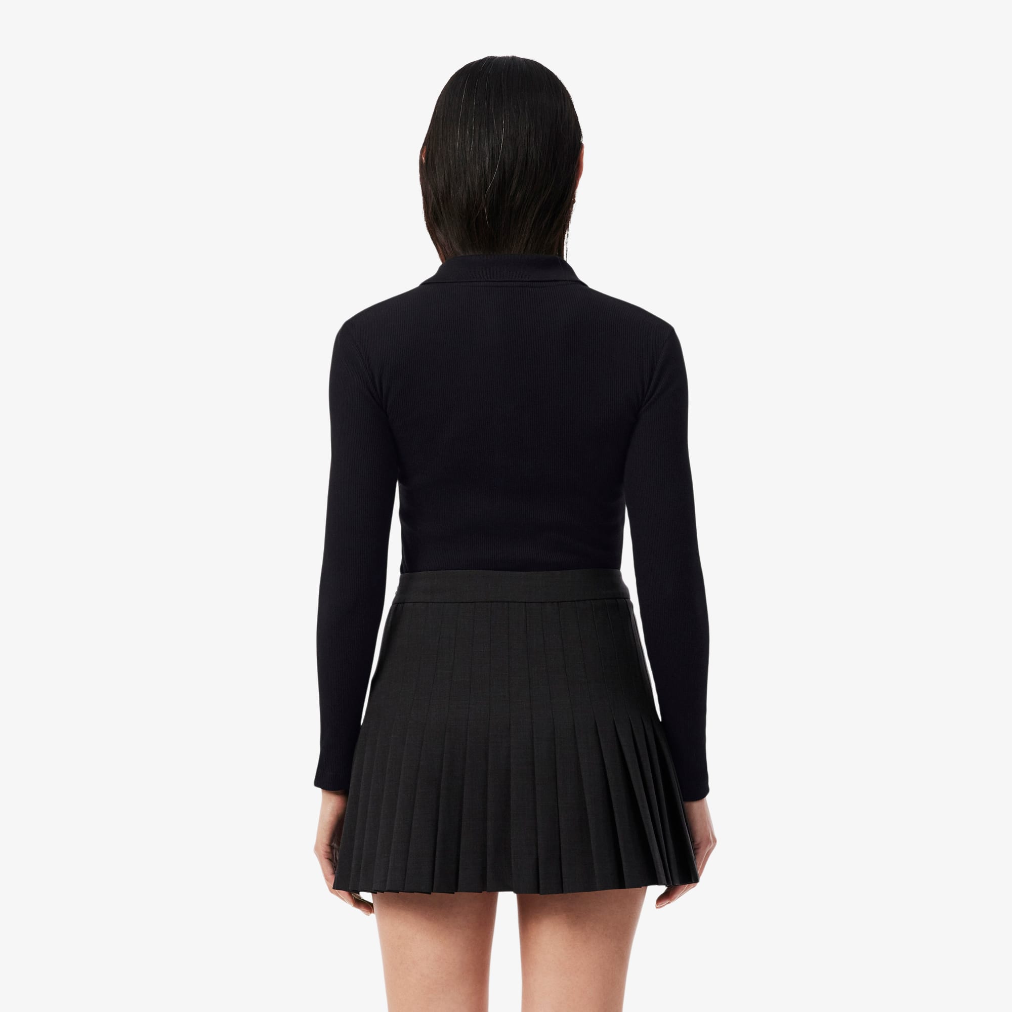 Women's Slim Fit L.12.D Ribbed Cotton Polo