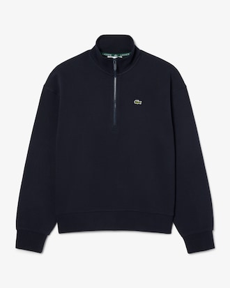 Women's Zip-Up Piqu&eacute; Sweatshirt