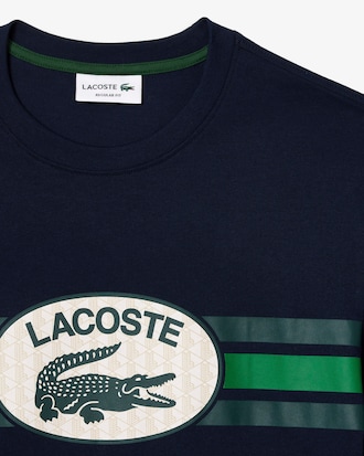 Men's Monogram Print Cotton T-Shirt