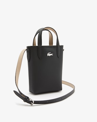 Anna Signature Petit Piqu&eacute; Reversible Shoulder Bag