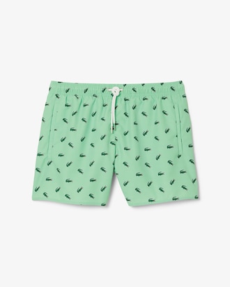 Men's Crocodile Print Swim Trunks