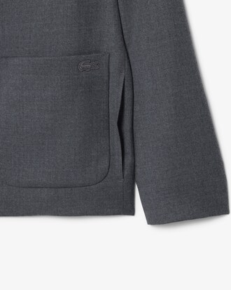 Pure Wool Zipped Jacket