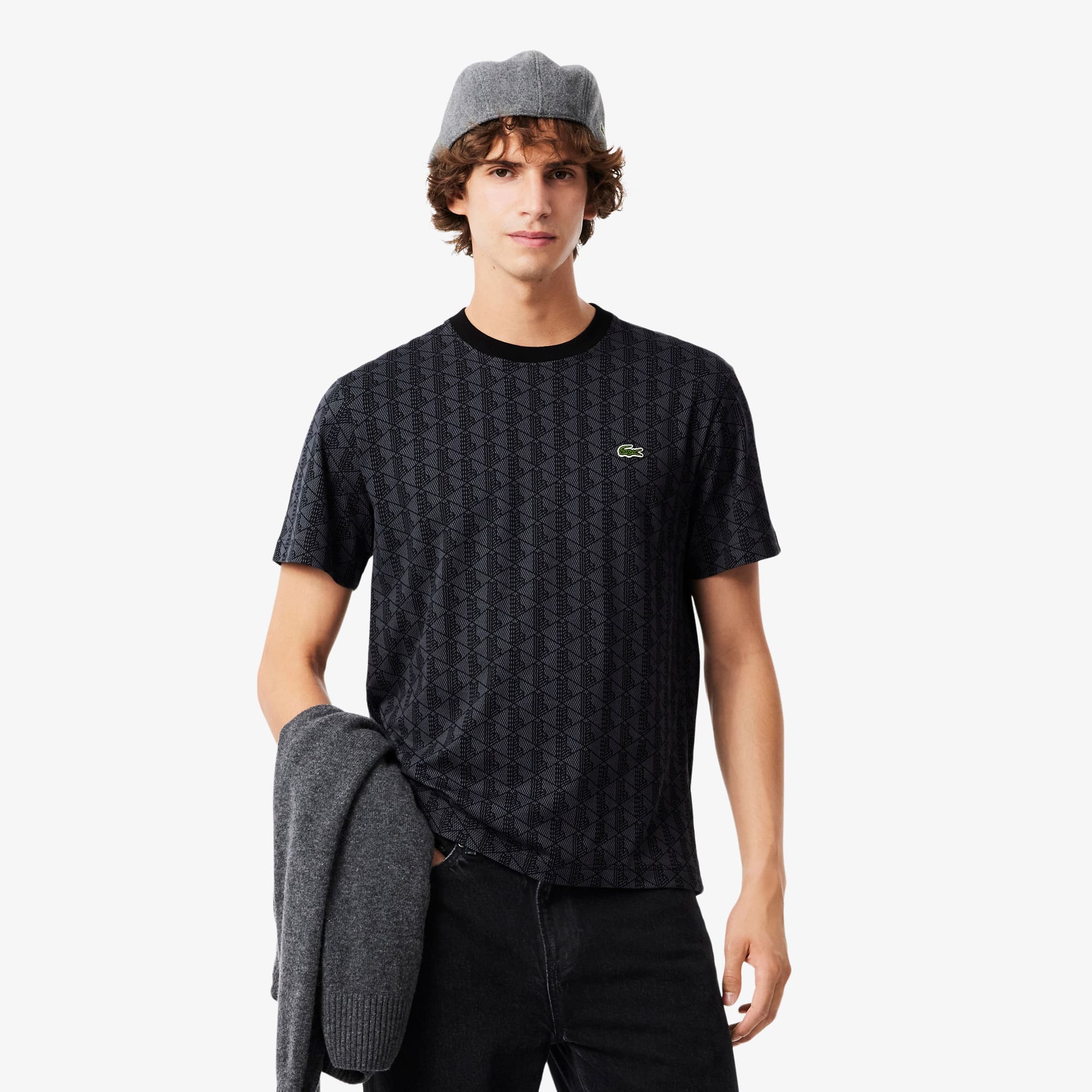 Lacoste Men's Monogram Jersey T-Shirt