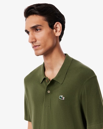 Men's Short Sleeve Polo Collar Golf Sweater