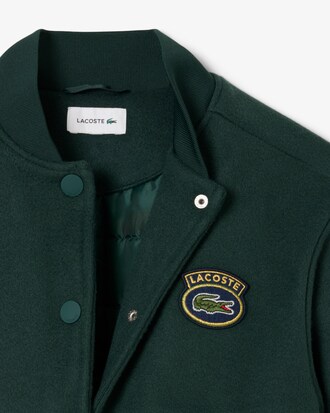 Crocodile Badge Bomber Jacket