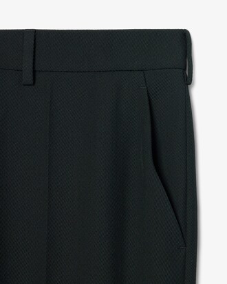 Pantal&oacute;n de Vestir de Lana de Corte Regular