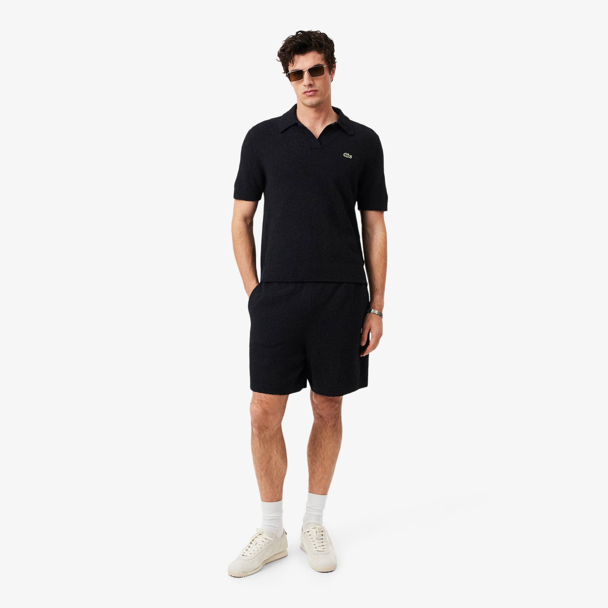 Bouclé Knit Shorts