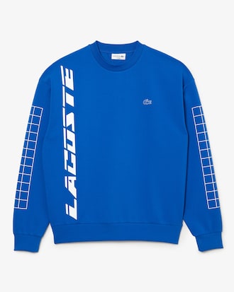 Men's Loose Fit Piqué Sweatshirt