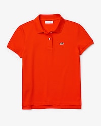 Women's Regular Fit Supple Petit Piqu&eacute; Polo