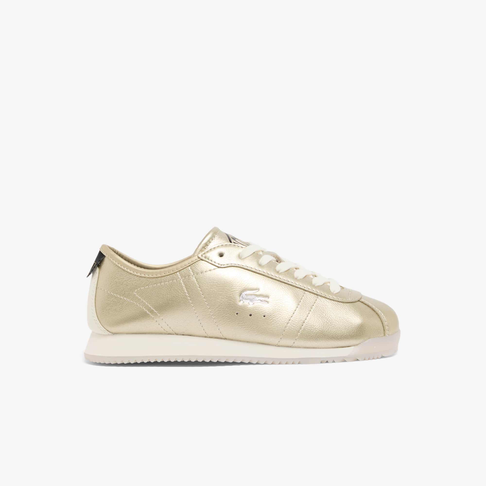 Lacoste Women's Club-low Leather Sneakers - 9.5 In Gold