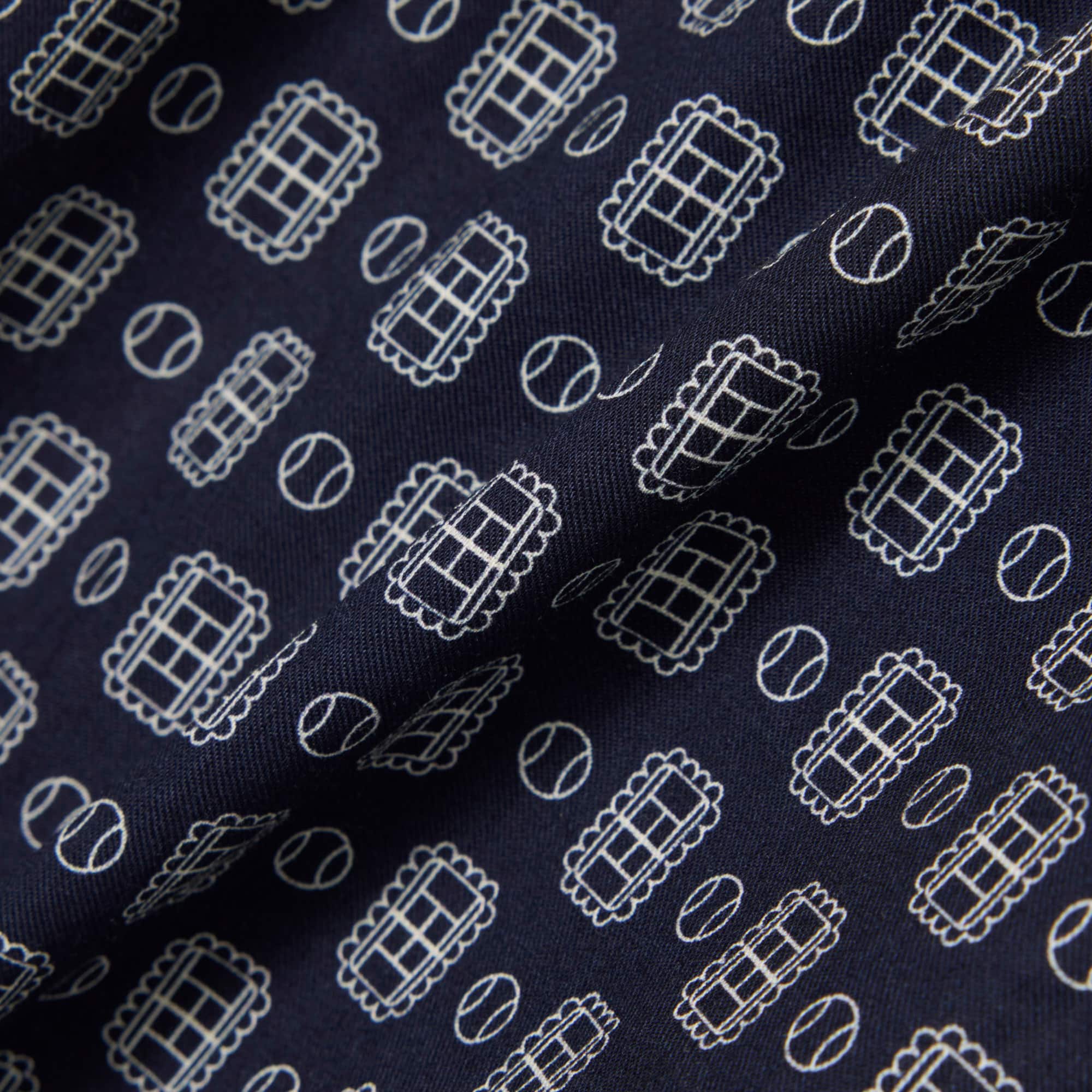 Printed Oversized Bermuda Shorts
