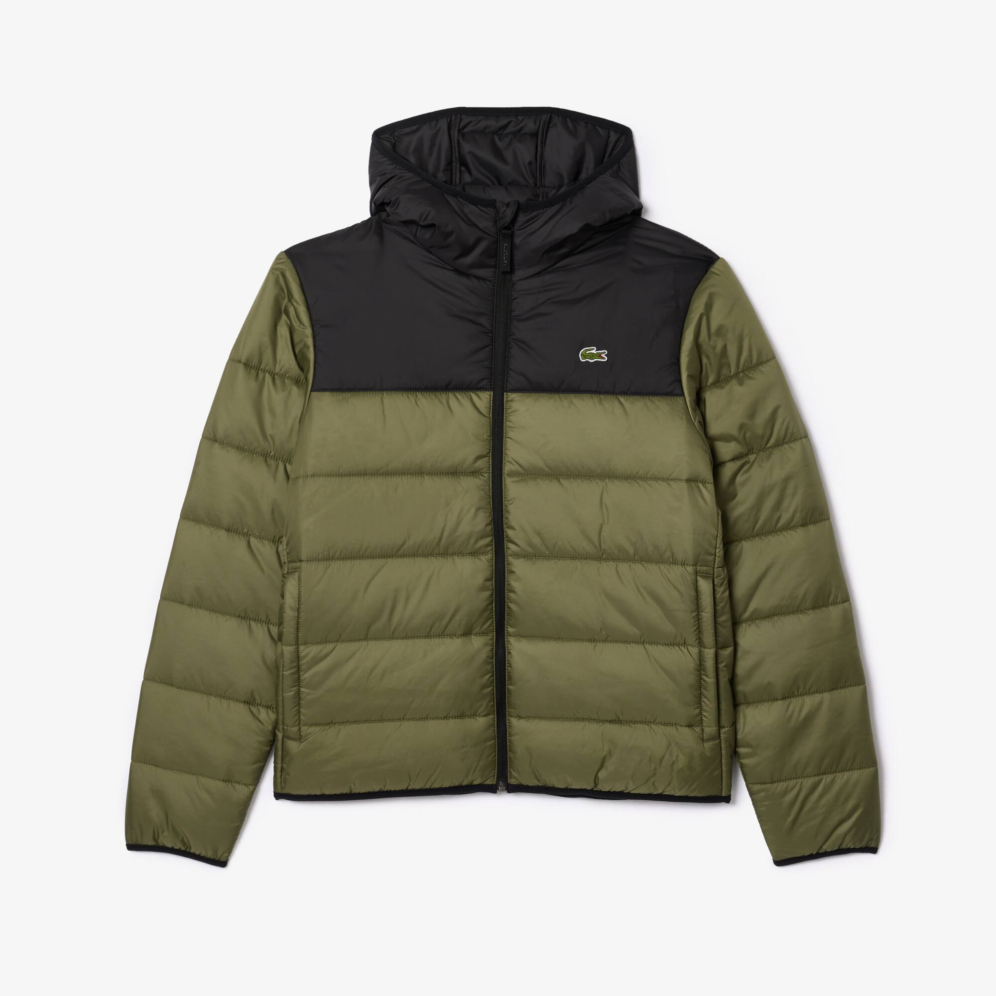 Men's Water-Repellent Quilted Puffer Jacket - Jackets