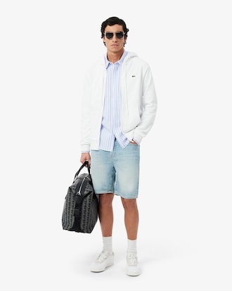 Men's Regular Fit Striped Oxford Shirt
