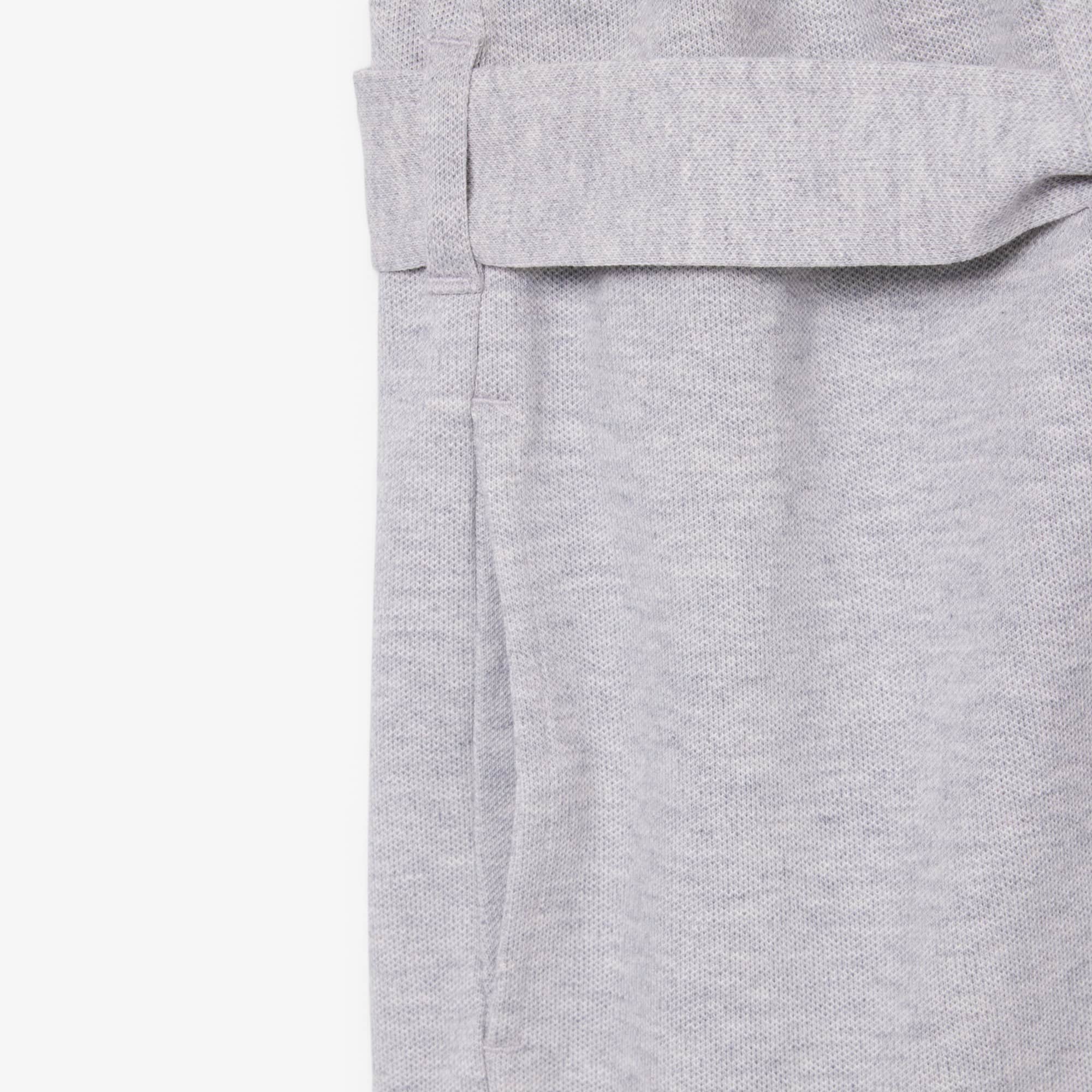 Stretch Piqué Polo Collar Romper