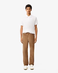 Men's 5-Pocket Straight Fit Velour Pants