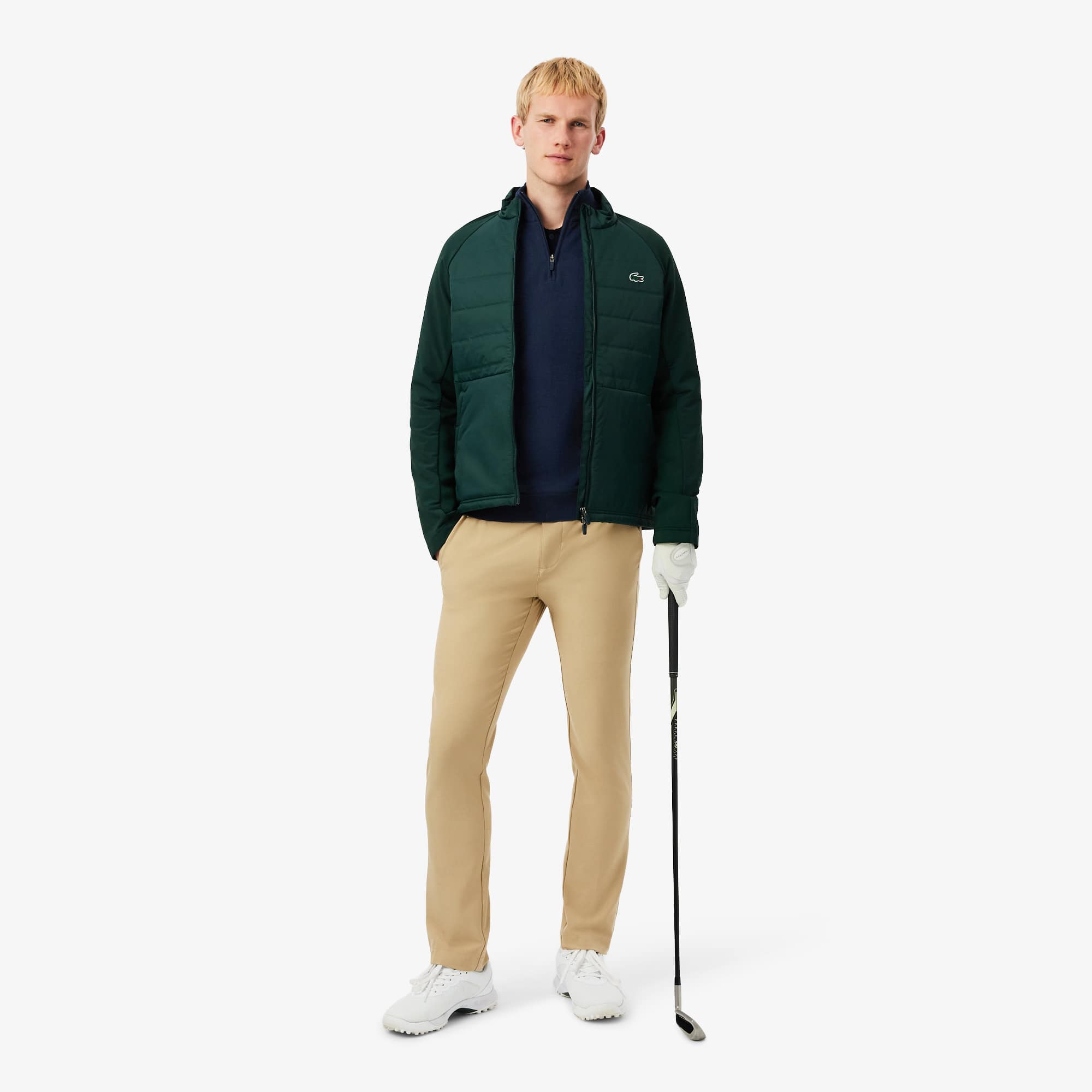 Men's Golf Quarter-Zip Windbreaker Sweater - Sweaters