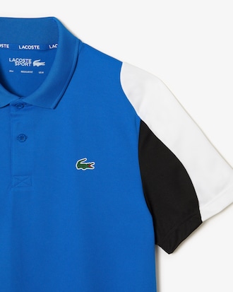 Men's SPORT Regular Fit Abrasion-Resistant Piqué Tennis Polo