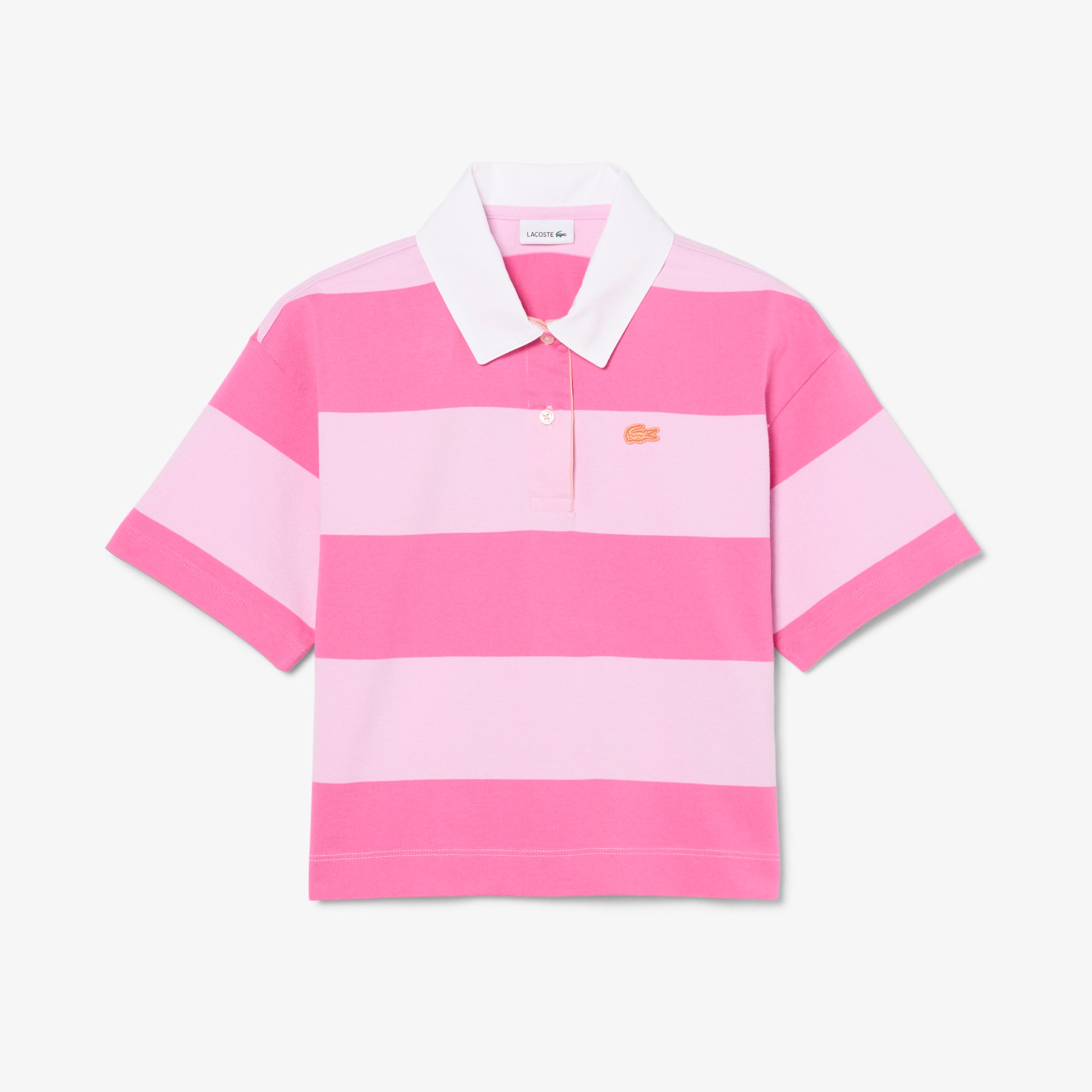 LACOSTE JUNYA WATANABE MAN ポロシャツ S ピンク 中古・古着通販】JUNYA WATANABE MAN (ジュンヤ ワタナベ メン