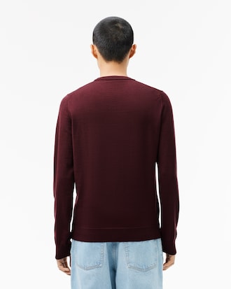 Men's Merino Wool Crew Neck Sweater