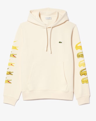 Unisex Contrast Crocodile Hoodie