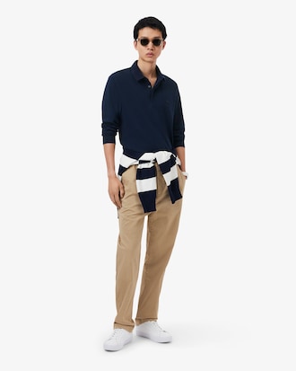 Men's Regular Fit Paris Stretch Piqu&eacute; Polo