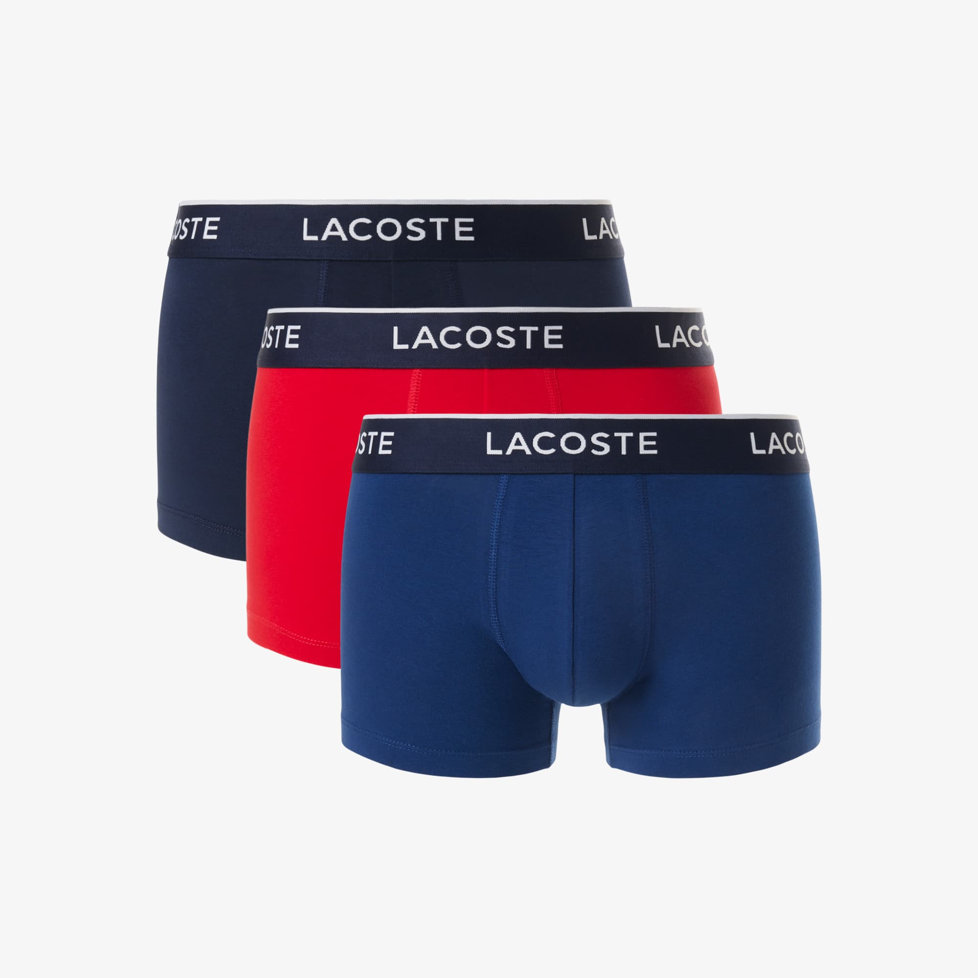 トランクス Lacoste Underwear Boxer Briefs 3-Pack 5H3389-W64 Men's 3-Pack Stretch Trunks - Underwear - New In 2025 | Lacoste