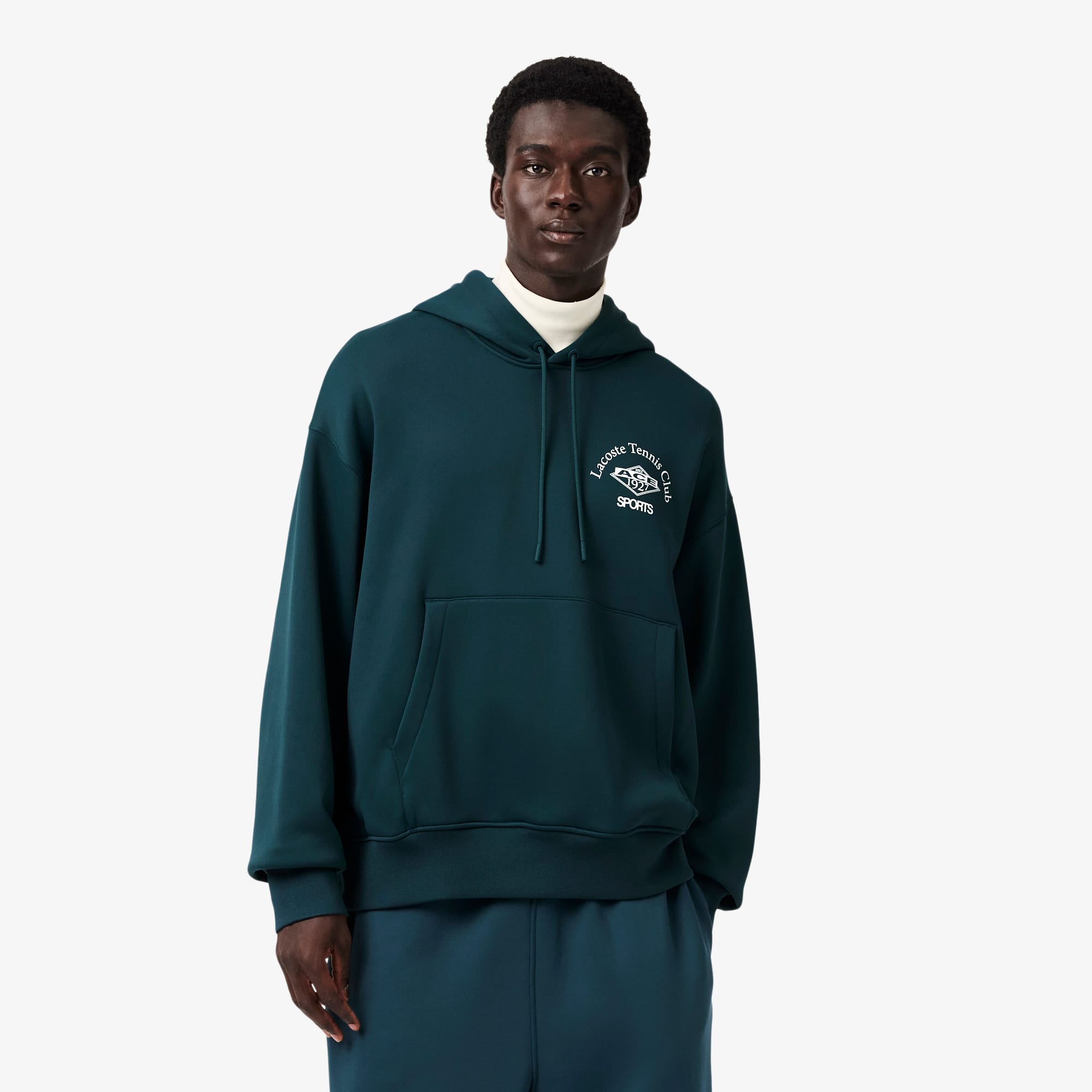 Runway Oversized Printed Hoodie - Sweaters & Sweatshirts - New In