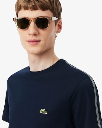 Branded Stripe Band T-Shirt