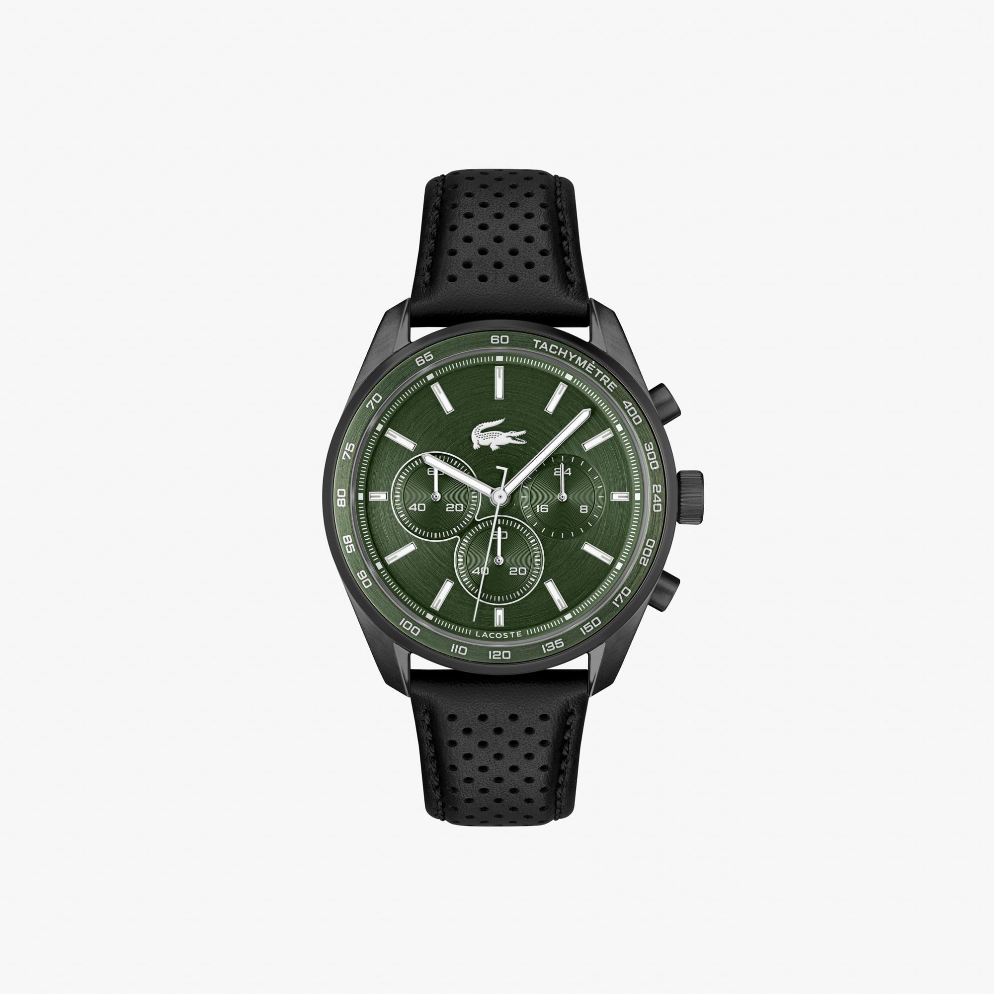 Lacoste Reloj Boston De Piel Para Hombre