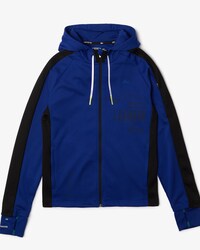 Men's Lacoste SPORT Contrast Band Hooded Jacket